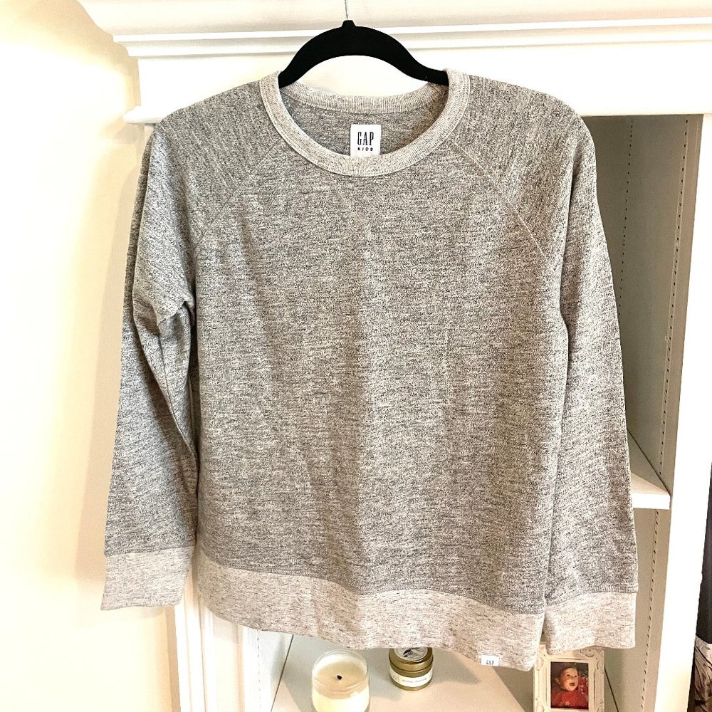 GAP Kids Boys Gray Sweatshirt, Size XL, NWT